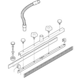 Suceur droit RA 501 B 80cm