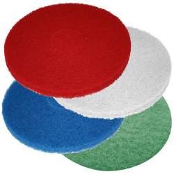 Disques /Pads standard, blanc, Ø 330mm, 13 POUR FLOOR MAC (5 pcs)