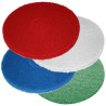 Disques /Pads standard, blanc, Ø 330mm, 13 POUR FLOOR MAC (5 pcs)