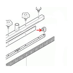 Angle de suceur droit Cleanfix